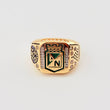 Anillo Atletico Nacional 12.8gr / T10 / Oro Amarillo 18K *