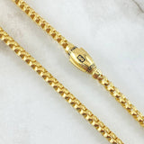 Venetian Chain Cubicular 23.85gr / 25.6in / 18K Gold +4 $