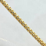 Venetian Chain Cubicular 23.85gr / 25.6in / 18K Gold +4 $