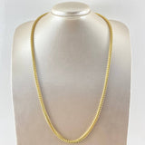 Venetian Chain Cubicular 23.85gr / 25.6in / 18K Gold +4 $