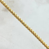 Cadena Veneciana Cubicular Monaco 15.45 g / 24 3/4 in / 2.9 mm Oro Amarillo 18K