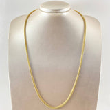 Cadena Veneciana Cubicular Monaco 15.45 g / 24 3/4 in / 2.9 mm Oro Amarillo 18K