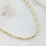 Mirror Flower Chain 2.35gr / 17.7in / 18K Gold +3$