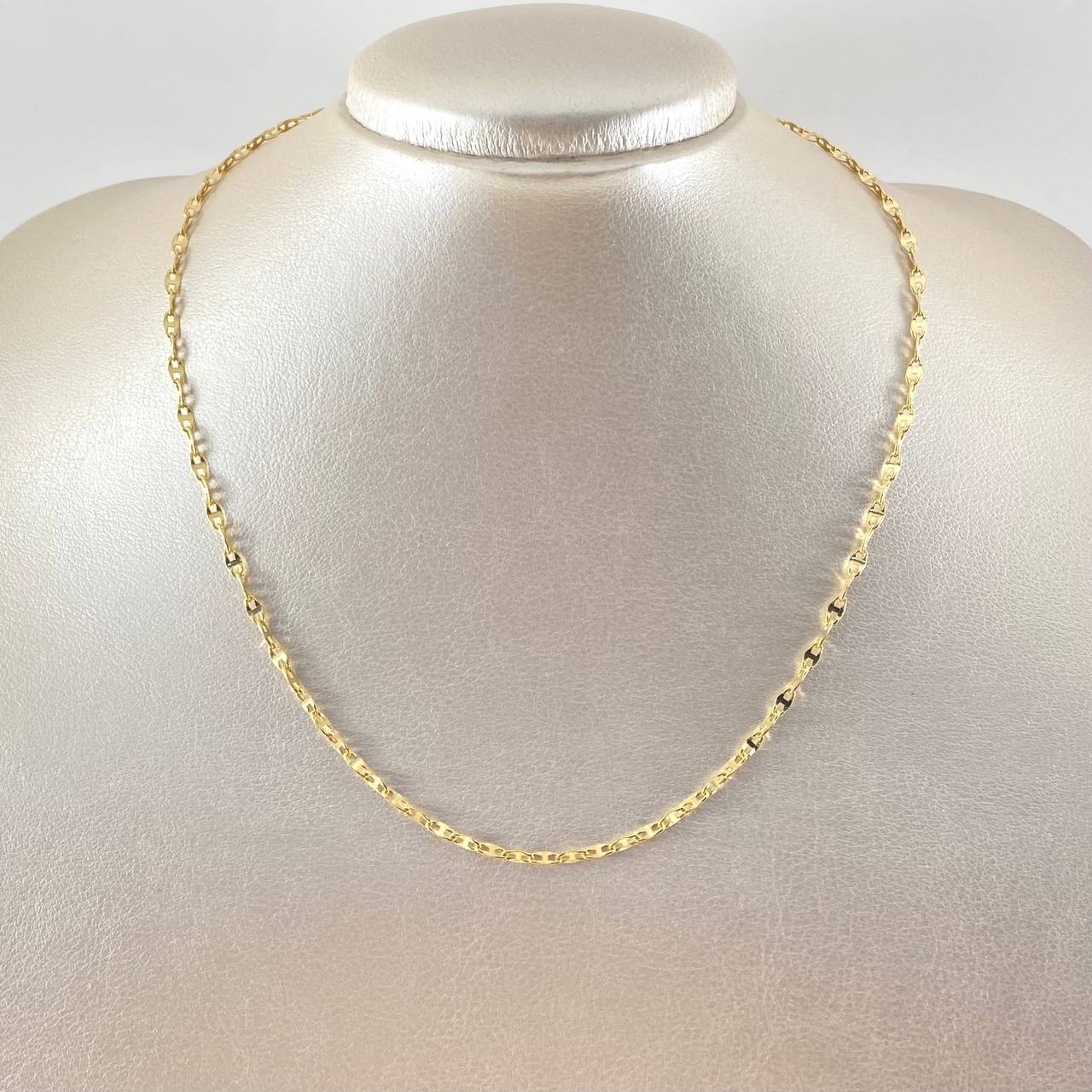 Mirror Flower Chain 2.35gr / 17.7in / 18K Gold +3$
