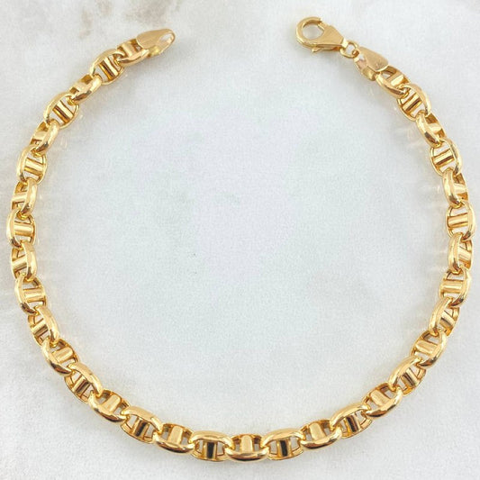 Pulso Escalera Volga 7.75gr / 8 1/2 in / 5.5mm Oro Amarillo +3 18K