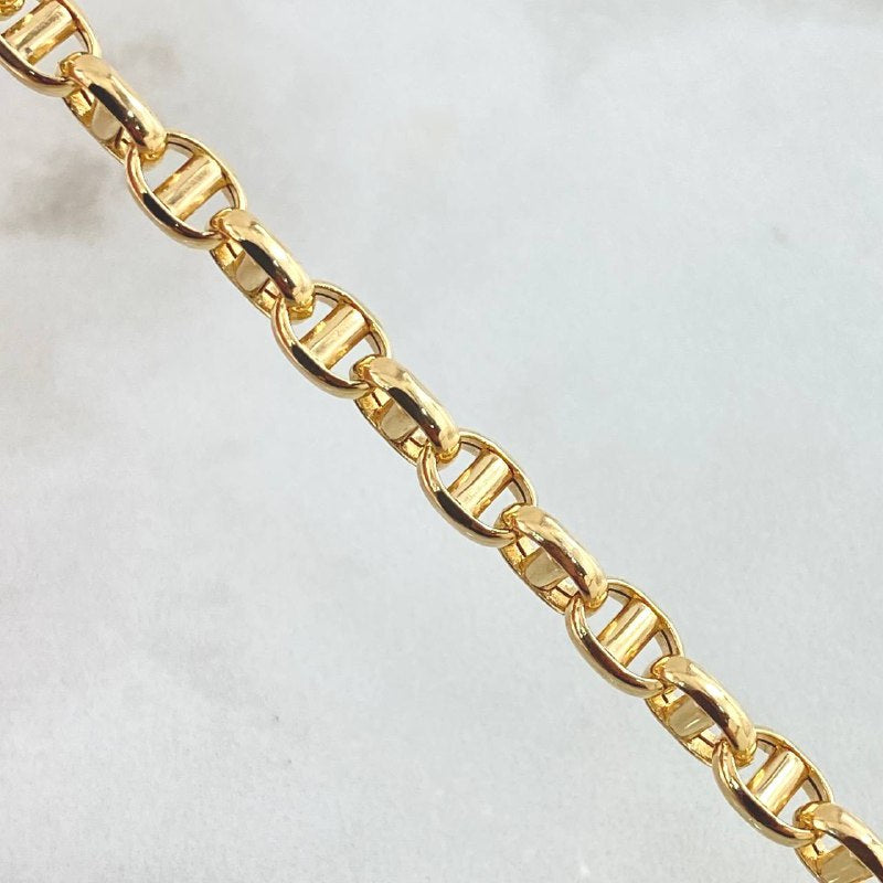 Pulso Escalera Volga 7.75gr / 8 1/2 in / 5.5mm Oro Amarillo +3 18K