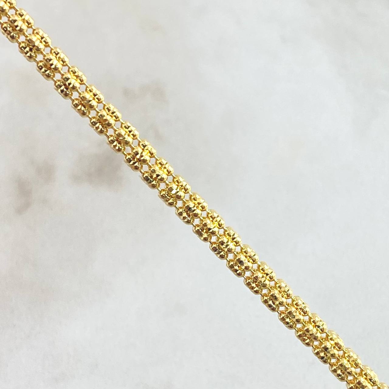 Ice Bracelet 8.3gr / 7.9in / 18K Gold +4$