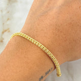 Ice Bracelet 8.3gr / 7.9in / 18K Gold +4$