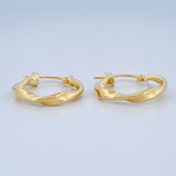 Milu Hoop Earrings 1.35gr / 0.8in / 18K Gold