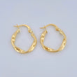 Milu Hoop Earrings 1.35gr / 0.8in / 18K Gold