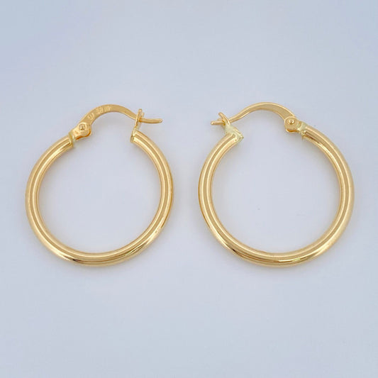 Candongas Jass 1.65gr / 1 1/4 in / Oro Amarillo 18K %