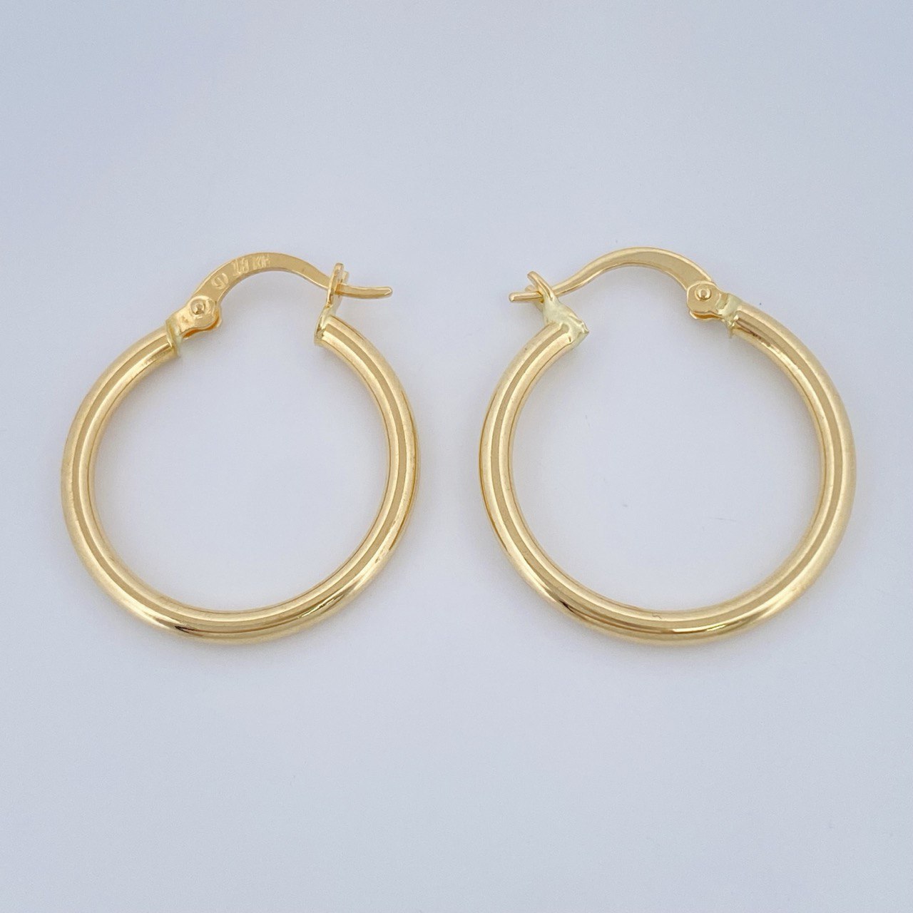 Candongas Jass 1.55gr / 2.5cm / Oro Amarillo 18K &