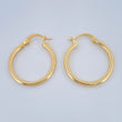 Candongas Jass 1.55gr / 2.5cm / Oro Amarillo 18K &