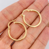 Candongas Jass 1.55gr / 2.5cm / Oro Amarillo 18K &