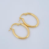 Candongas Jass 1.25gr / 2.3cm / Oro Amarillo 18K &
