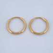 Mini Hoop Earrings 0.55gr / 0.4in / 18K Gold