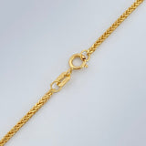 Franco Chain 2.2gr / 17.7in / 18K Gold +3$