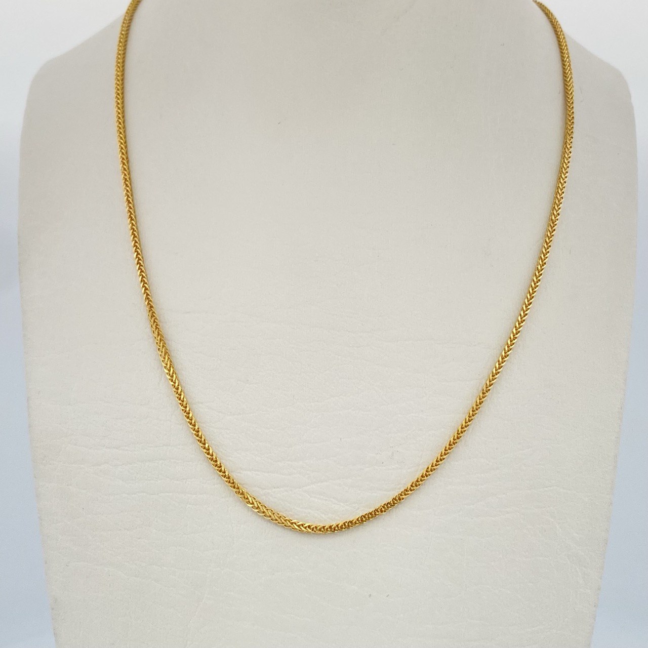 Franco Chain 2.2gr / 17.7in / 18K Gold +3$