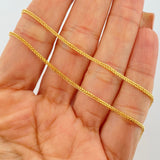 Franco Chain 2.2gr / 17.7in / 18K Gold +3$