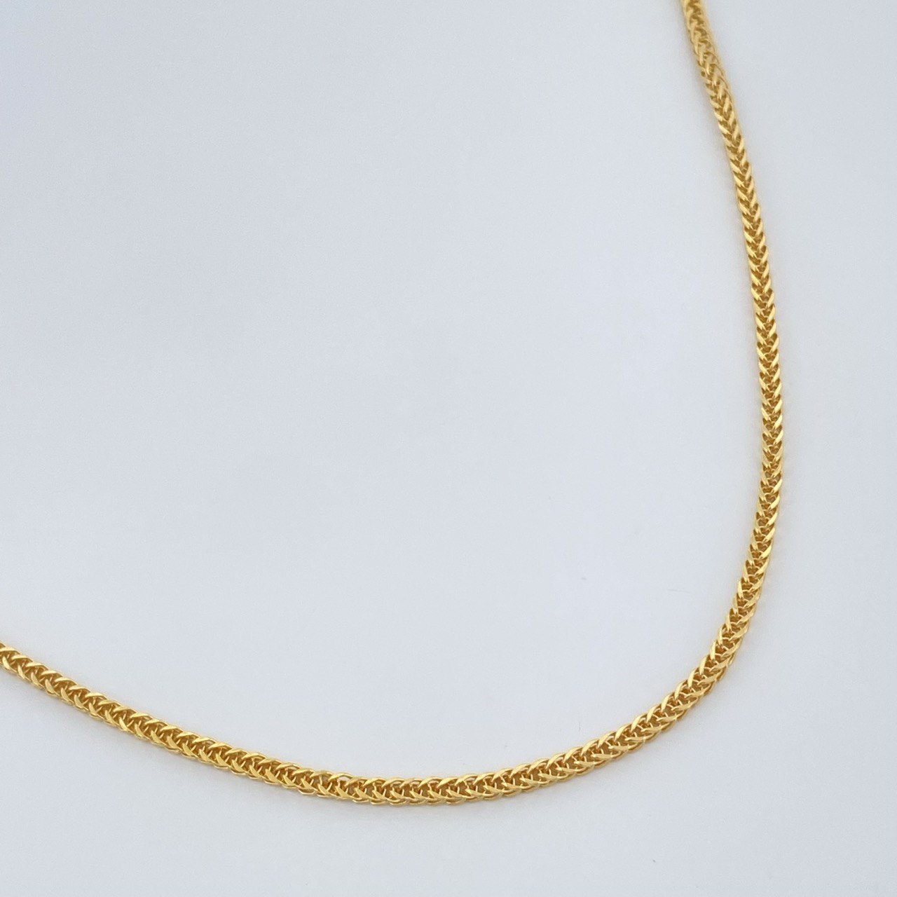 Franco Chain 2.2gr / 17.7in / 18K Gold +3$