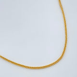 Franco Chain 2.2gr / 17.7in / 18K Gold +3$