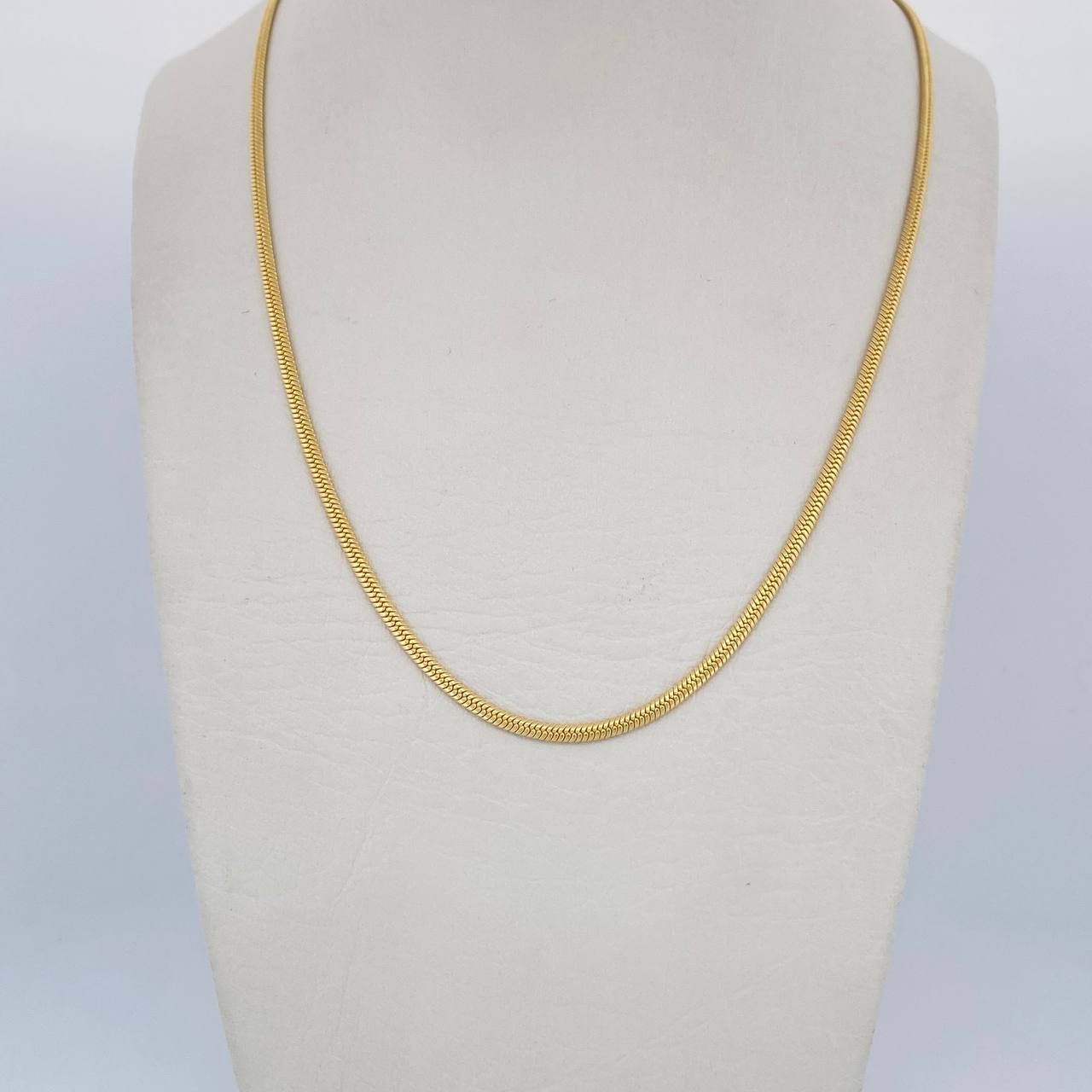 Cadena Serpiente 10.3gr / 60.5cm / Oro Amarillo +3 18K $