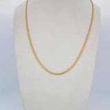 Cadena Serpiente 10.3gr / 60.5cm / Oro Amarillo +3 18K $