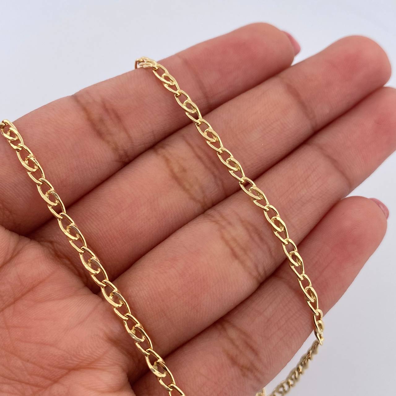 Wheat Chain 4.35gr / 23.6in / 18K Gold +3 $