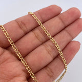 Wheat Chain 4.35gr / 23.6in / 18K Gold +3 $