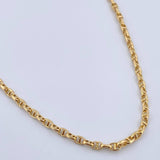 Marine Chain 4.9gr / 23.6in / 18K Gold +3 $