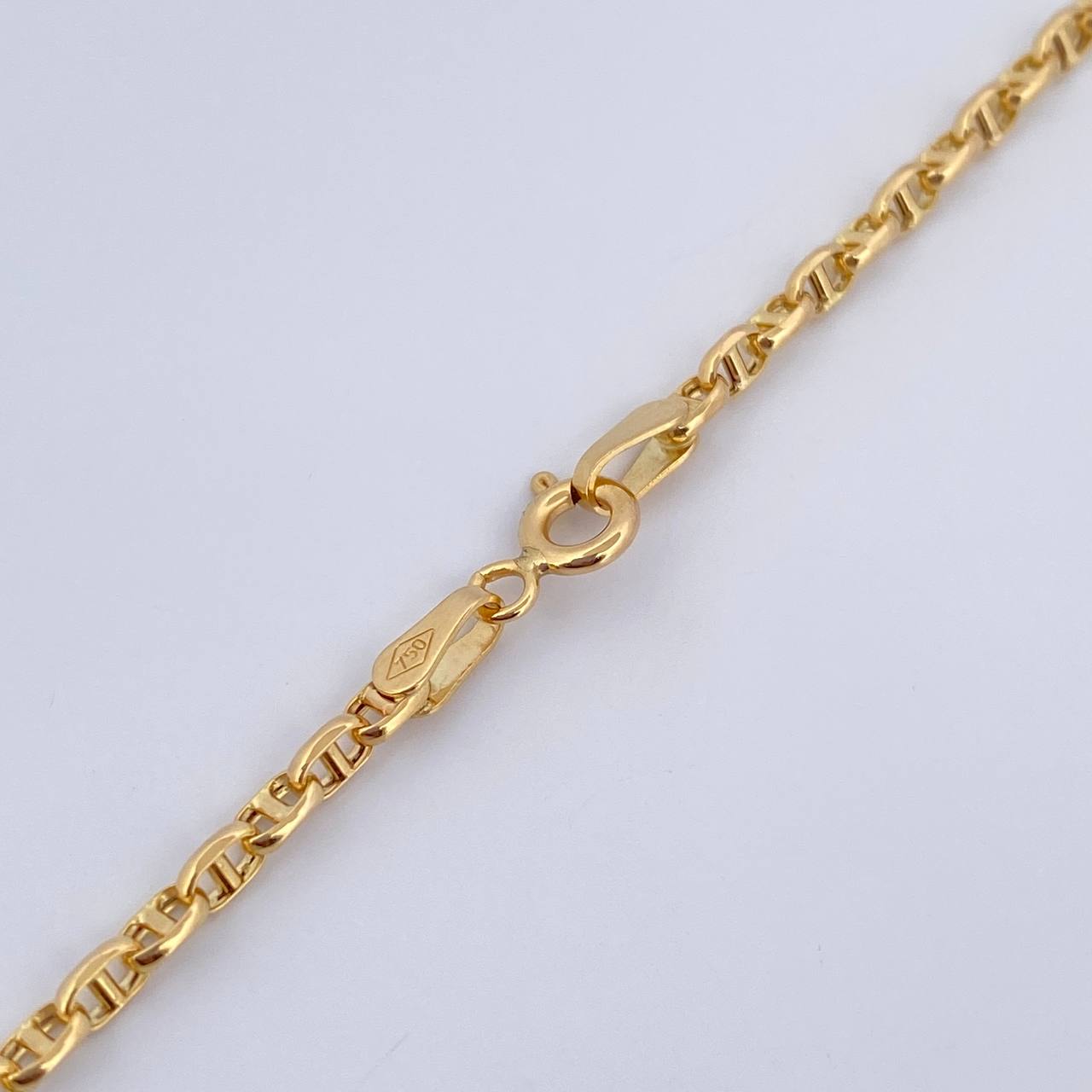 Marine Chain 4.9gr / 23.6in / 18K Gold +3 $