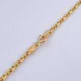 Marine Chain 4.9gr / 23.6in / 18K Gold +3 $
