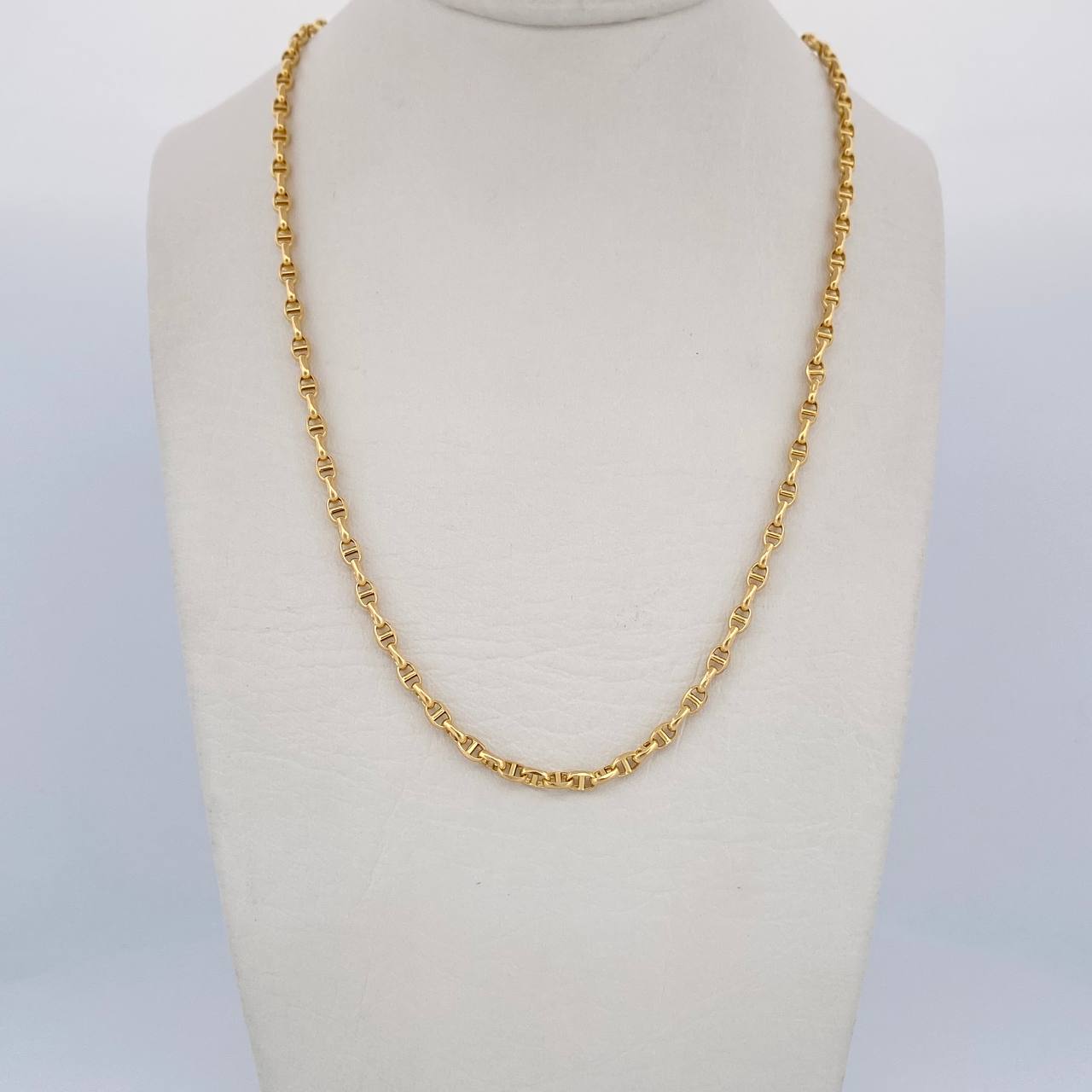 Marine Chain 4.9gr / 23.6in / 18K Gold +3 $