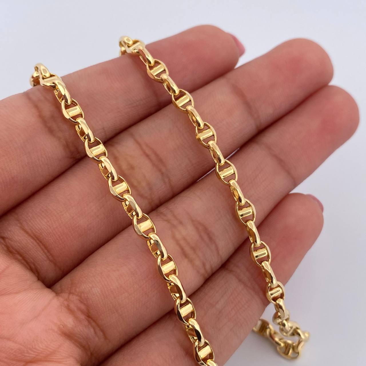 Marine Chain 9.25gr / 23.7in / 18K Gold +3 $