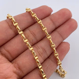 Marine Chain 9.25gr / 23.7in / 18K Gold +3 $