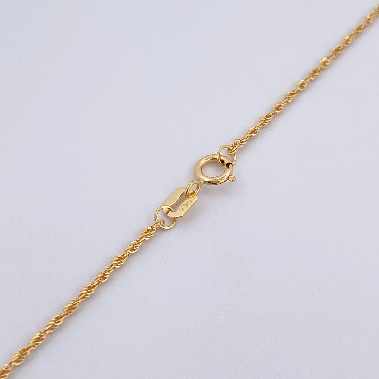 Rope Chain 1.55gr / 23.5in / 18K Gold +3 $