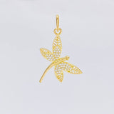 Pendant Dragonfly 1.95 g / 1 1/4 in 18K Yellow Gold