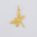 Pendant Dragonfly 1.95 g / 1 1/4 in 18K Yellow Gold