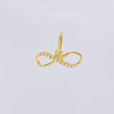 Pendant Infinity 0.5 g / 1/2 in Yellow Gold 18K