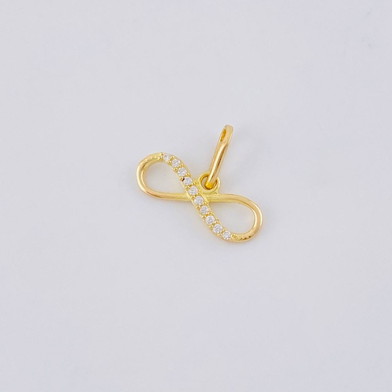 Pendant Infinity 0.5 g / 1/2 in Yellow Gold 18K