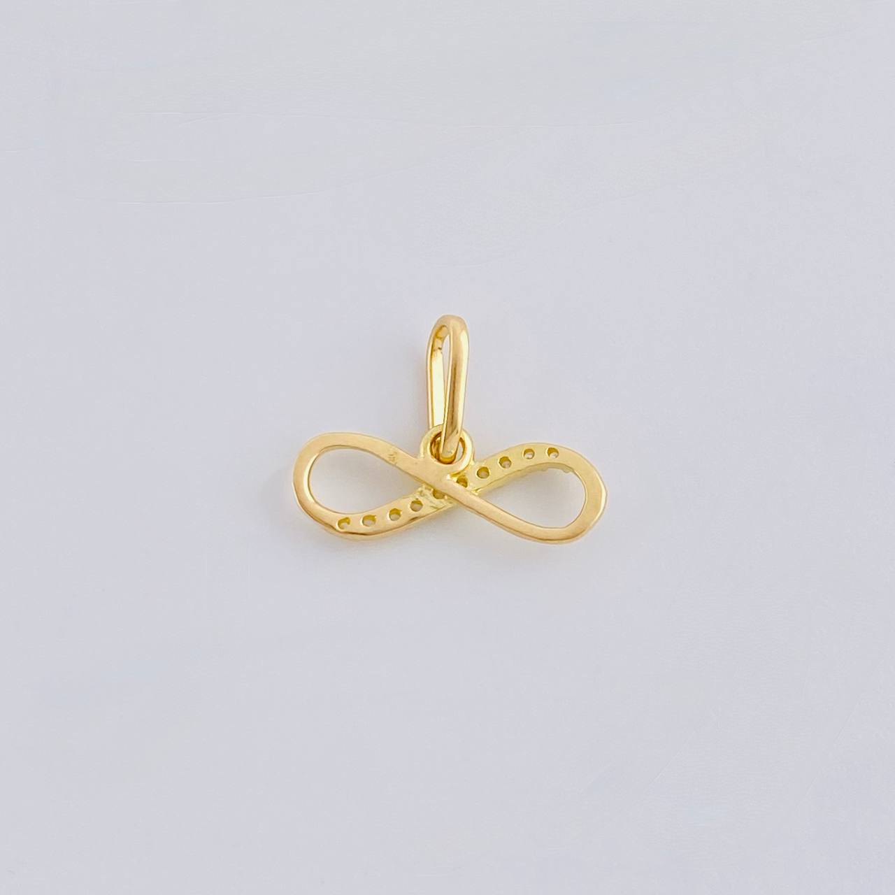 Pendant Infinity 0.5 g / 1/2 in Yellow Gold 18K