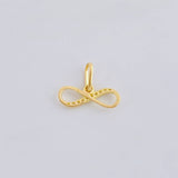 Pendant Infinity 0.5 g / 1/2 in Yellow Gold 18K