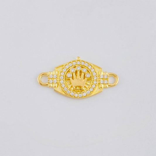 Herraje Corona 1.45 g / 3/4 in Oro Amarillo 18K