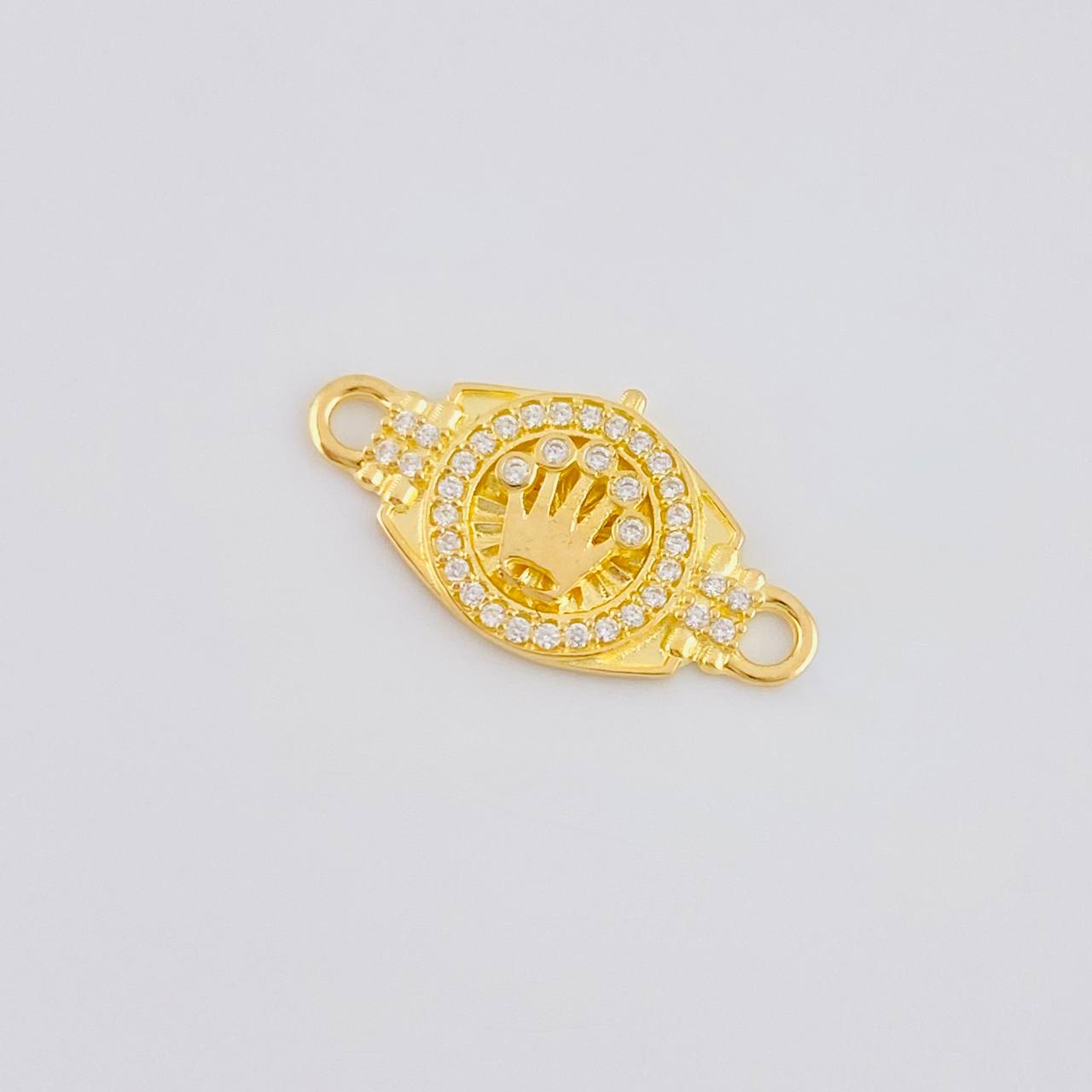 Herraje Corona 1.45 g / 3/4 in Oro Amarillo 18K