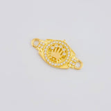 Herraje Corona 1.45 g / 3/4 in Oro Amarillo 18K