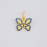 Dije Mariposa 1.45 g / 1/2 in Oro Amarillo 18K