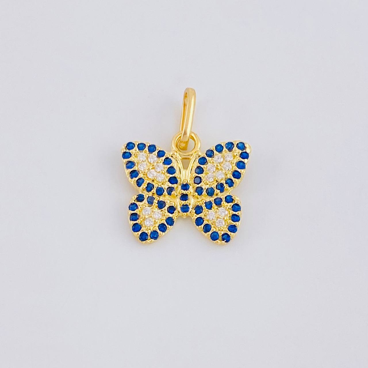 Charm Butterfly 1.4 g / 1/2 in Yellow Gold 18K