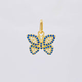 Dije Mariposa 1.45 g / 1/2 in Oro Amarillo 18K