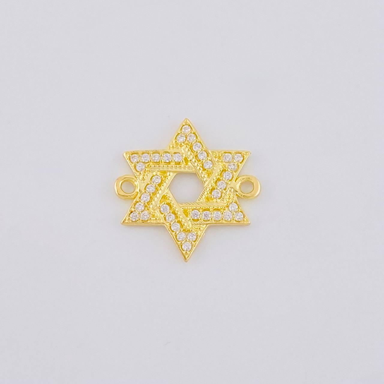 Charm Star of David 1.1 g / 1/2 in 18K Yellow Gold