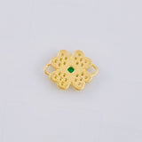 Herraje Trebol 0.85 g / 1/2 in Oro Amarillo 18K